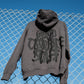 Dolphin Grey Trouble Staff Hoodie