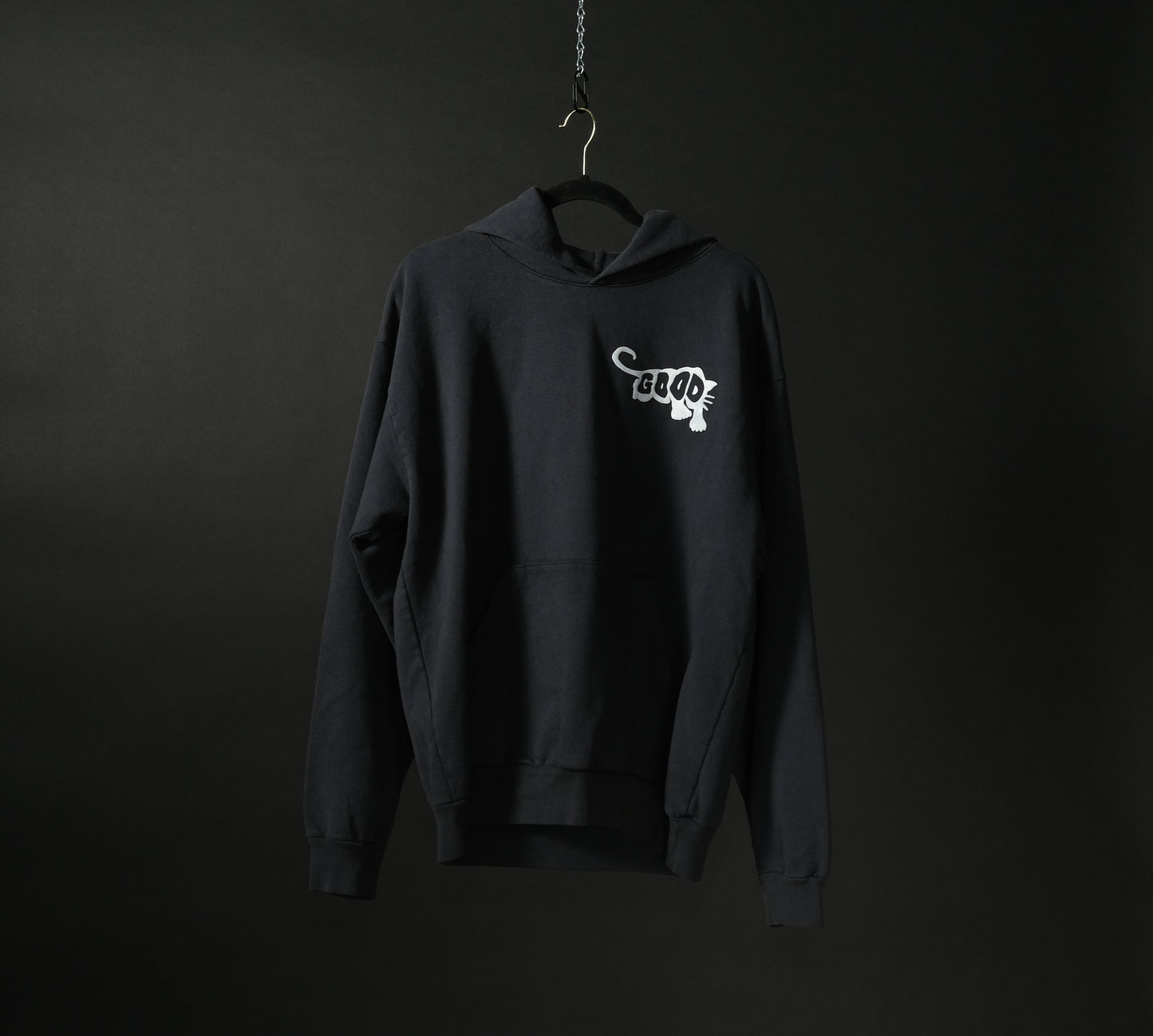 Dolphin Grey Trouble Staff Hoodie