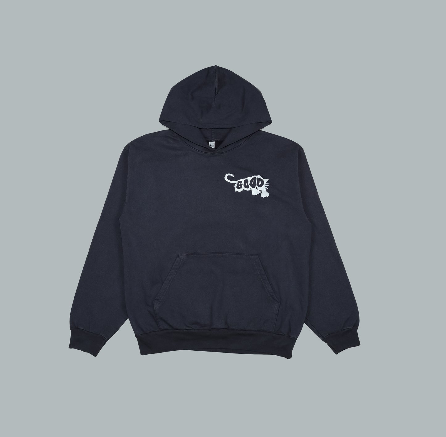 Dolphin Grey Trouble Staff Hoodie