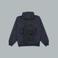 Dolphin Grey Trouble Staff Hoodie